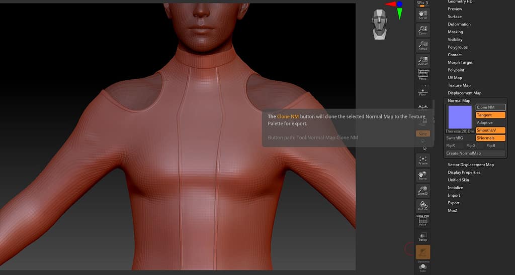 zbrush create normal map